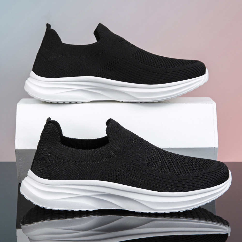 Shock Absorbing Gym Trainers - Мужские легкие дышащие кроссовки для ходьбы