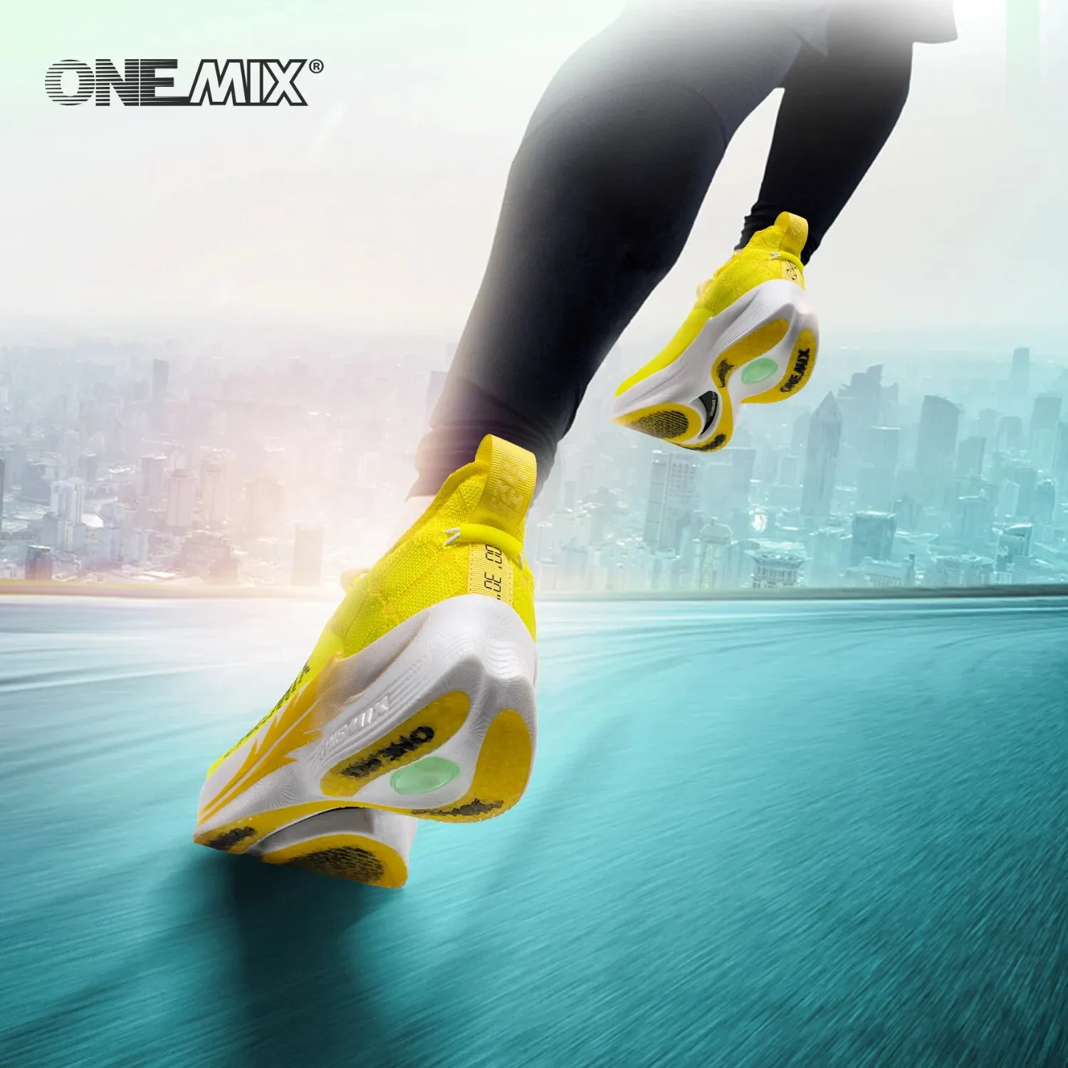 Кроссовки для марафона ONEMIX  – обзор и цена Carbon Plate Marathon Racing Shoes