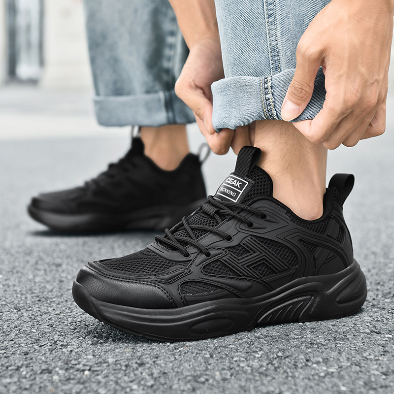 Модные мужские кроссовки: легк – обзор и цена Breathable Mesh Athletic Shoes