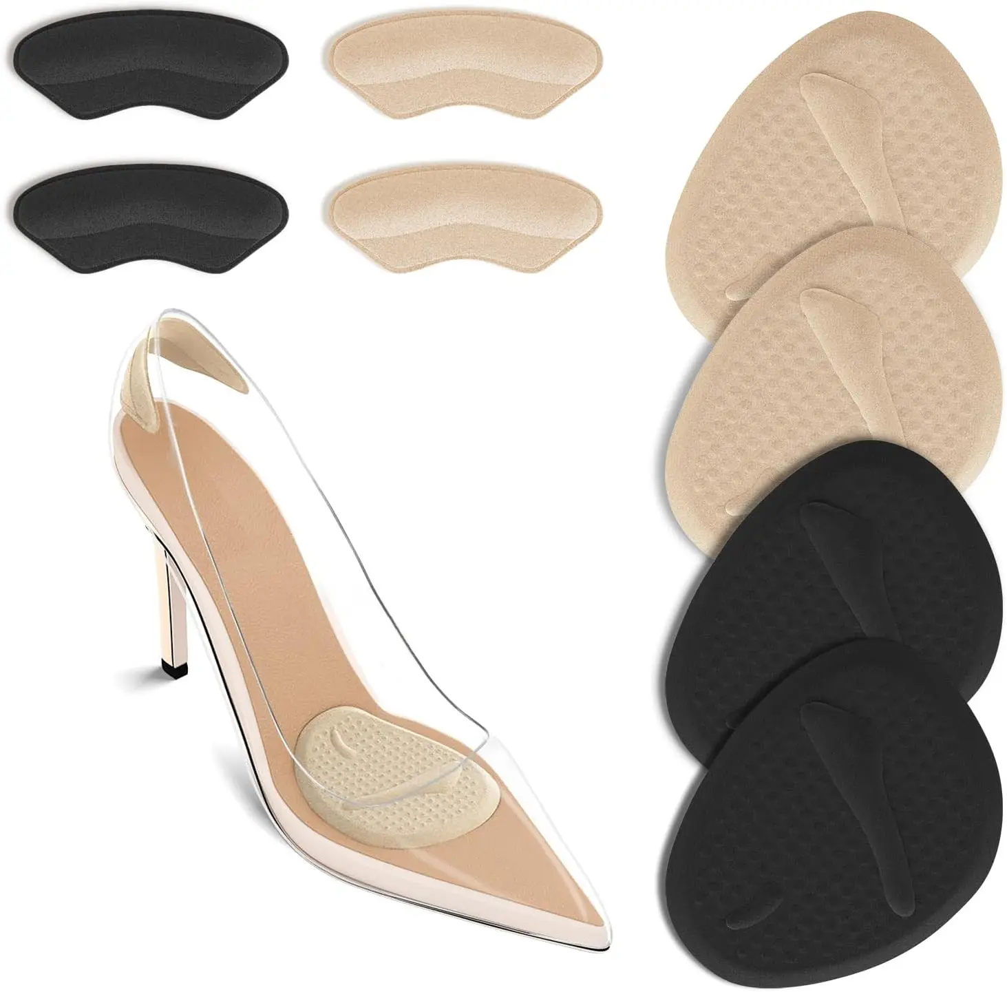 2 комплекта подушечек для пято – обзор и цена Heels